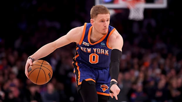 New York Knicks shooting guard Donte DiVincenzo